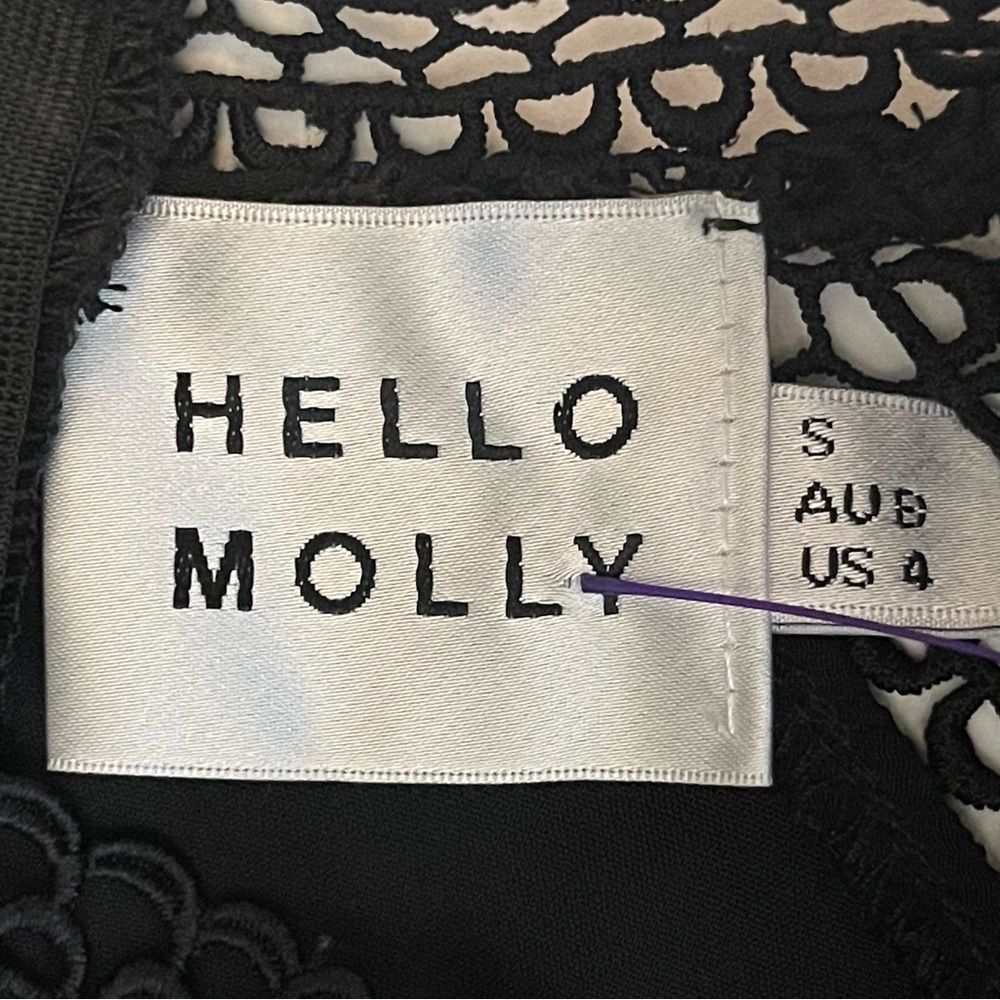Hello Molly Black Ruffle Dress - Picture 9 of 13